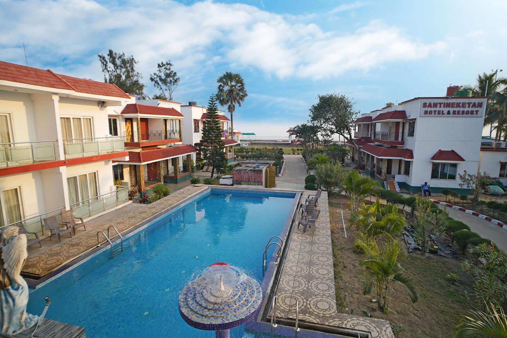 Santiniketan Hotel And Resort !! On Beach Family Resort !! Мандармани Экстерьер фото